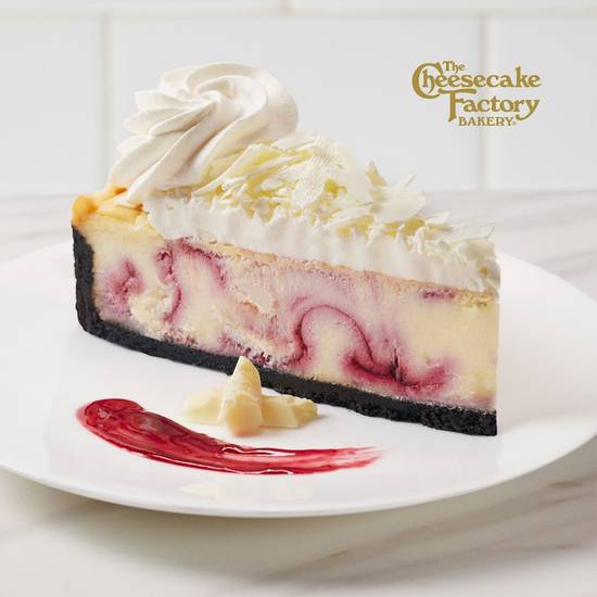 White Chocolate Raspberry Cheesecake