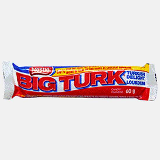 BIG TURK Chocolate Bar - Regular (60g)