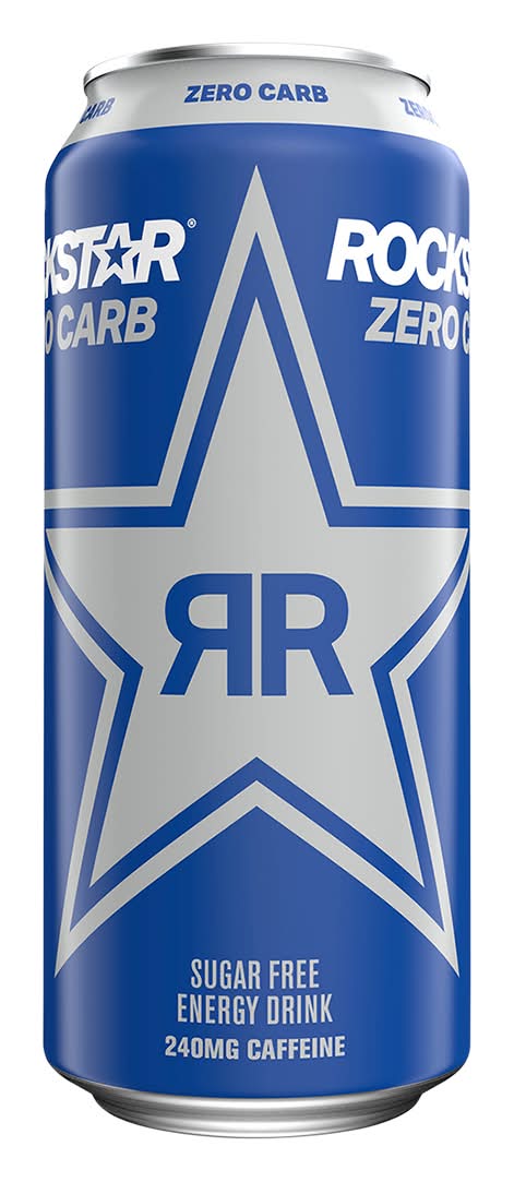 Rockstar Sugar Free Energy Drink, Zero Carb (16 fl oz)
