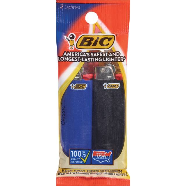 BiC Lighters Classic 2-Pack