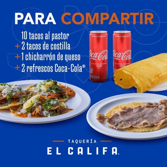 Combo para compartir Coca-Cola