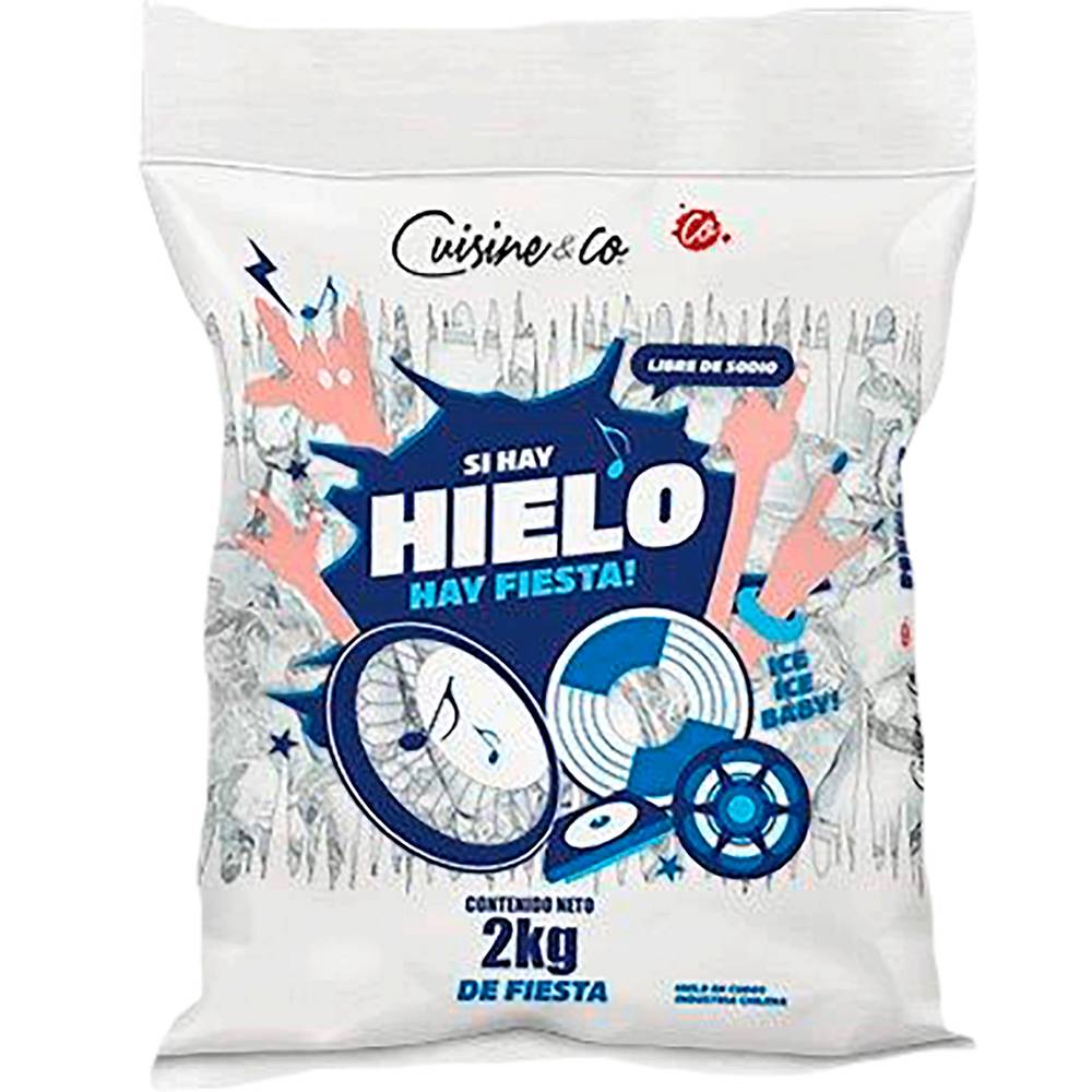 Cuisine & co hielo campana (2 kg)