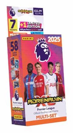 Panini Premier League Adrenalyn 2025 Multiset Trading Cards Game Delivery  Near Me | Order Online | Uber Eats