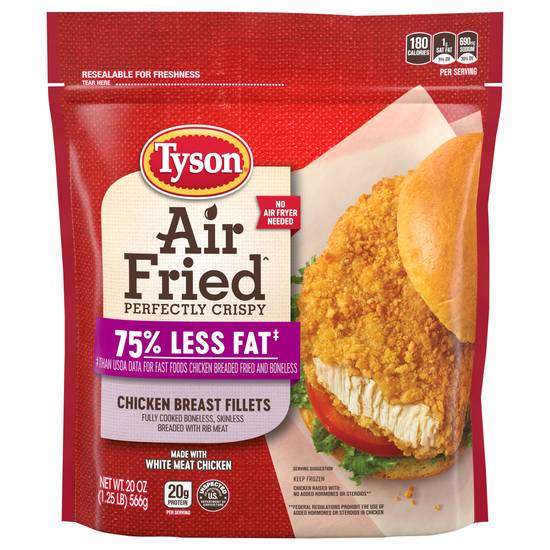 Tyson Air Fried Chicken Breast Fillets