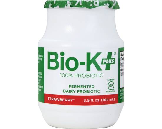 Bio-K+ · Strawberry Fermented Dairy Probiotic Drink (3.5 fl oz)