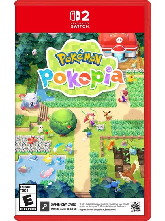 Nintendo Switch 2 Pokémon Pokopia Social Simulation Sandbox Video Game