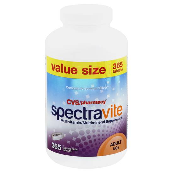 Cvs Spectravite Multivitamin/Multimineral Supplement Tablets