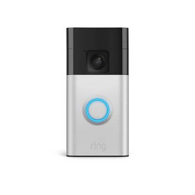 Ring Battery Doorbell With Head-To-Toe Hd Video, Silver