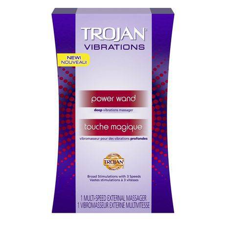 Trojan Vibrations Power Wand Deep Massager (80 g)