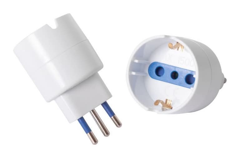 Rema · Adaptador schuko 10 a 240v - Blanco