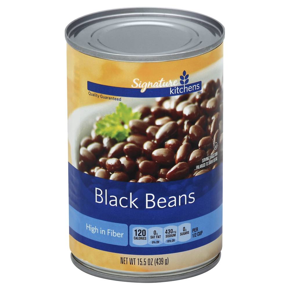 Signature Kitchens Black Beans (15 oz)