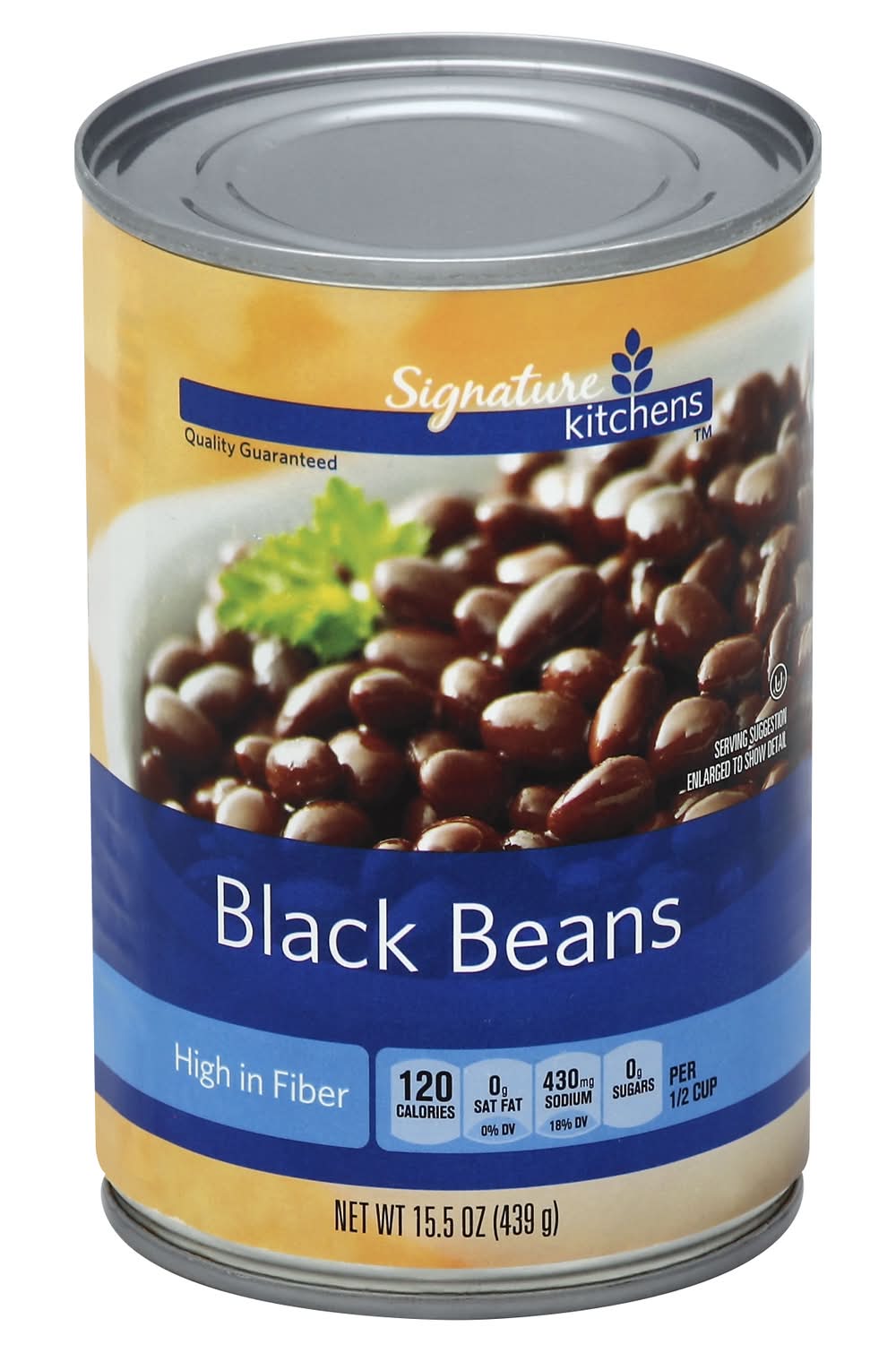 Signature Kitchens Black Beans (15.5 oz)