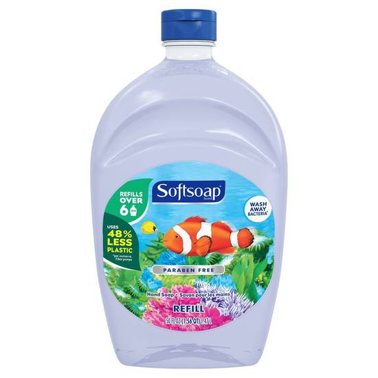 Softsoap Paraben Free Antibacterial Hand Soap Refill (50 fl oz)