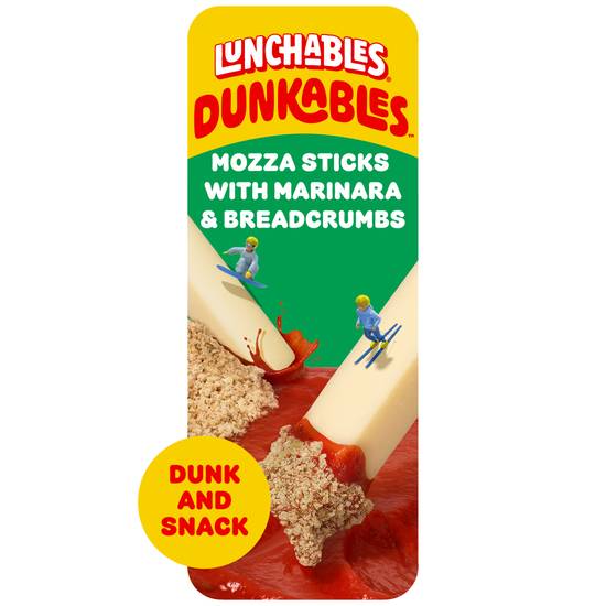 Lunchables Dunkables Mozza Sticks With Marinara & Breadcrumbs