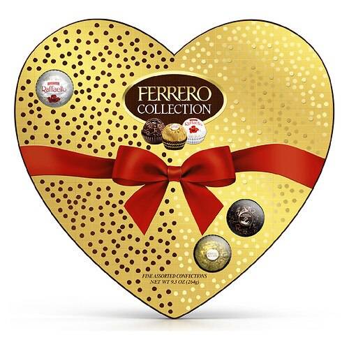 Order Ferrero Collection Valentine's Heart Gift Box - 9.3 oz food online from Walgreens store, Monroe on bringmethat.com