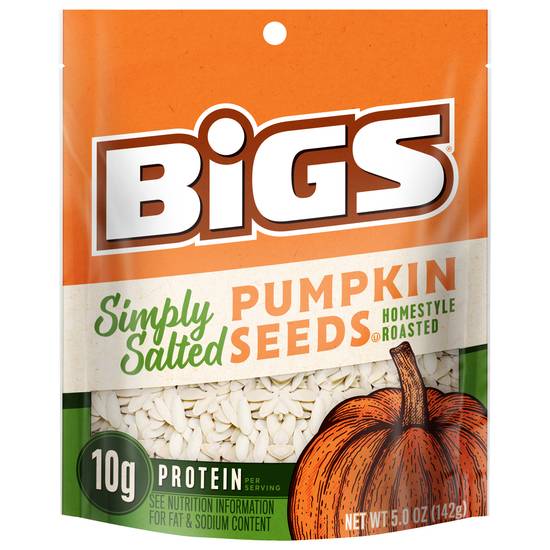 Bigs Simply Salted Homestyle Roast Pumpkin Seeds (5 oz)