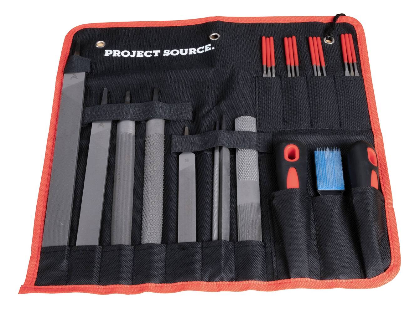 Project Source 9-in Multi-cut Coarse Tooth Set Flat, Half Round, Knife, Round, Square, Triangle File | 63234