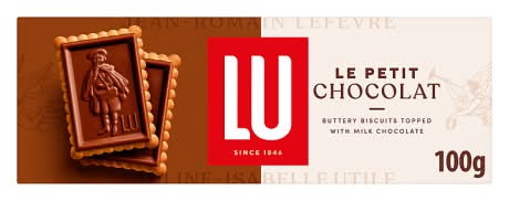 LU Milk Chocolate, Le Petit Buttery Biscuits (100g)