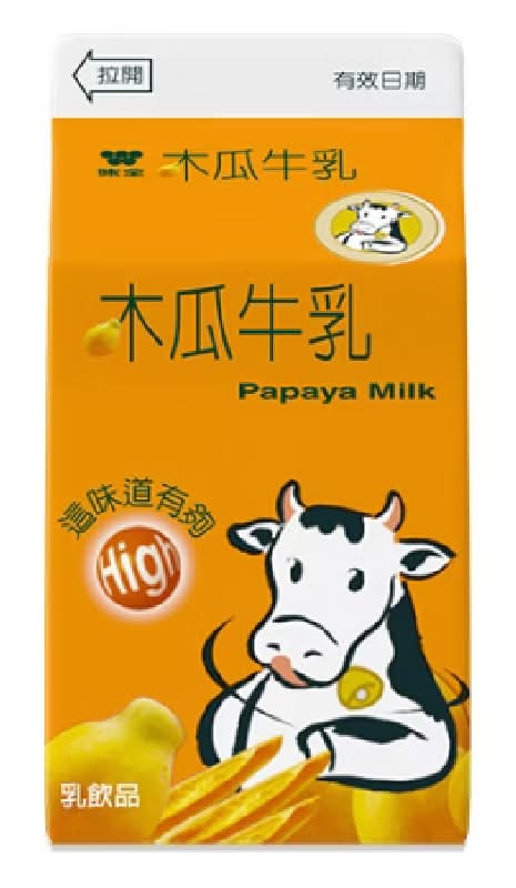 味全木瓜牛乳375ml※實際到貨效期約4天以上 <375ml毫升 x 1 x 1Bottle瓶>
