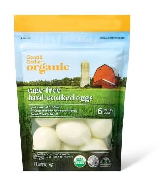 Good & Gather Organic Hard-Cooked Eggs (9.3 oz, 6 ct)