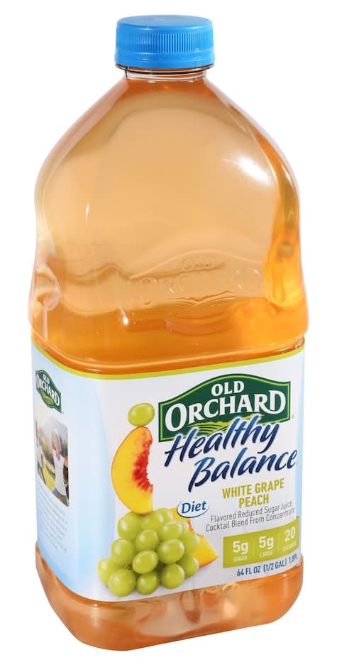 Old Orchard Healthy Balance Diet White Grape Peach Juice (64 fl oz)