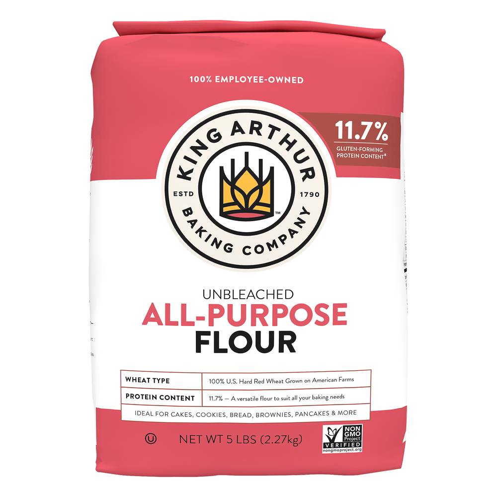 King Arthur Baking Unbleached All Purpose Flour (5 lbs)