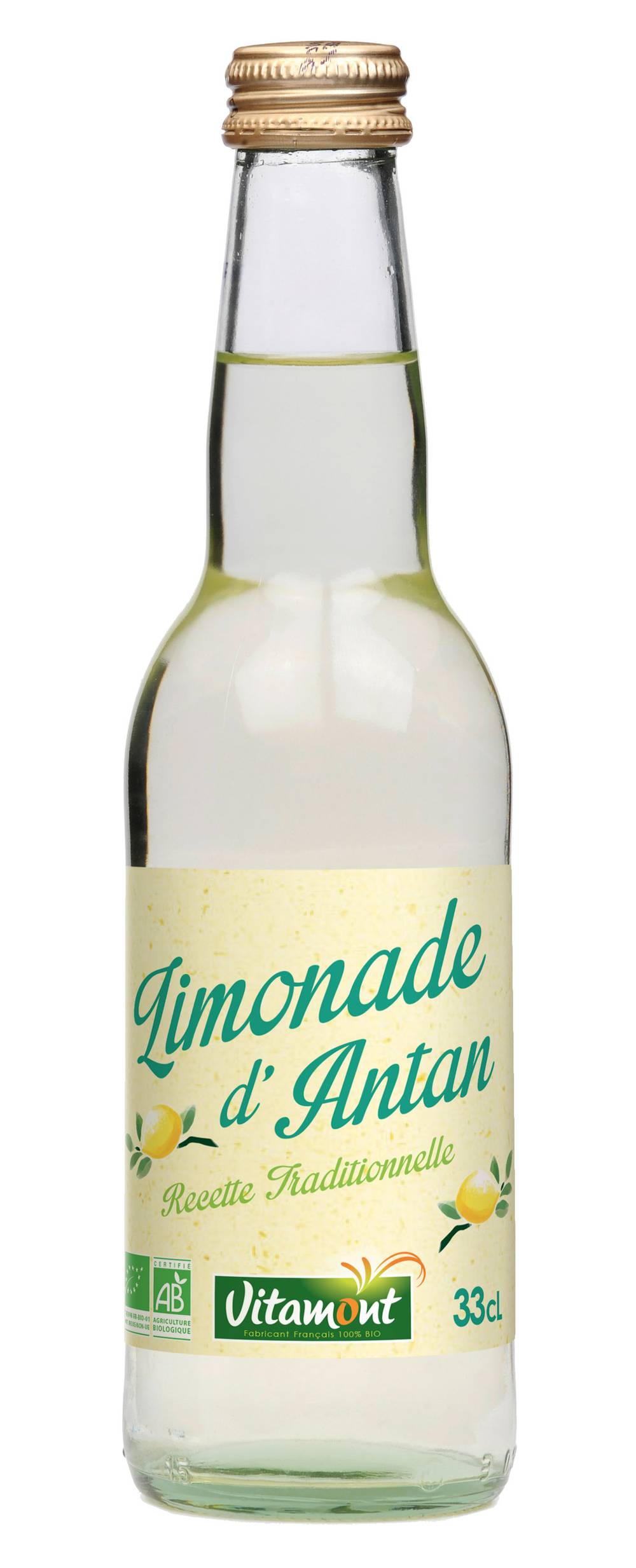 Vitamont - Limonade d'antan (330ml)