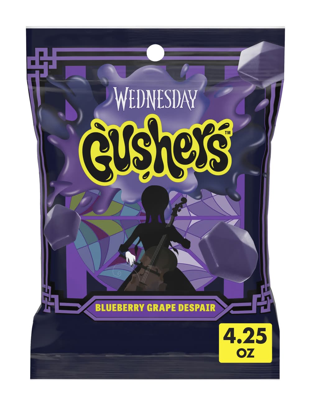 Halloween Gushers™ Wednesday Blueberry Grape Despair 4.25oz
