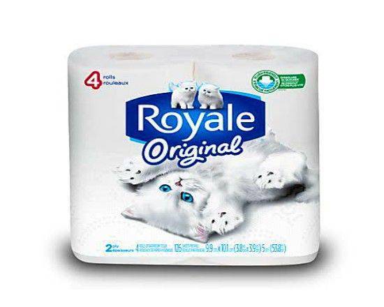 Royale Bathroom Tissue (4 Rolls) toilet roll