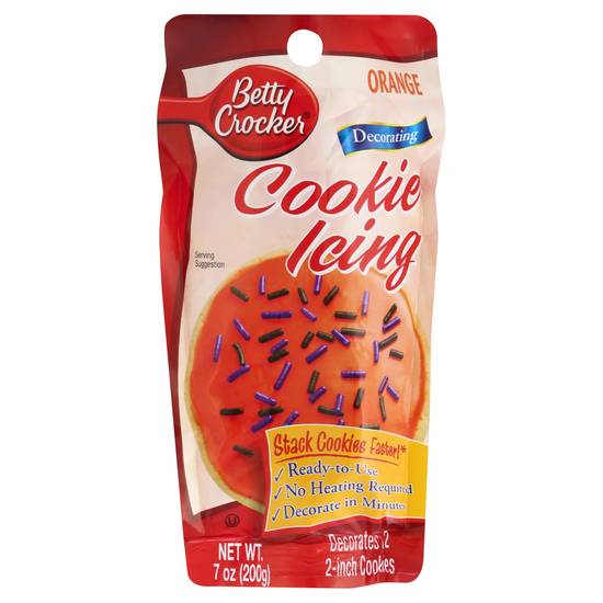 Betty Crocker Cookie Icing Orange
