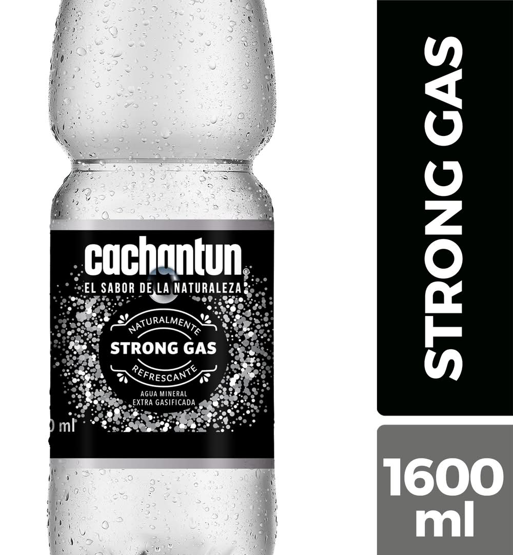 Cachantun · Agua mineral strong gas (1,6 L)