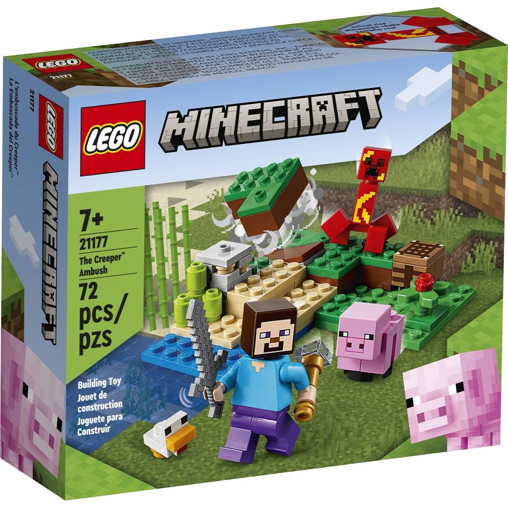 Lego minecraft la emboscada del creeper 21177