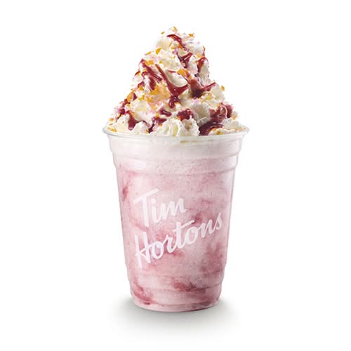 Raspberry & White Chocolate Frappe