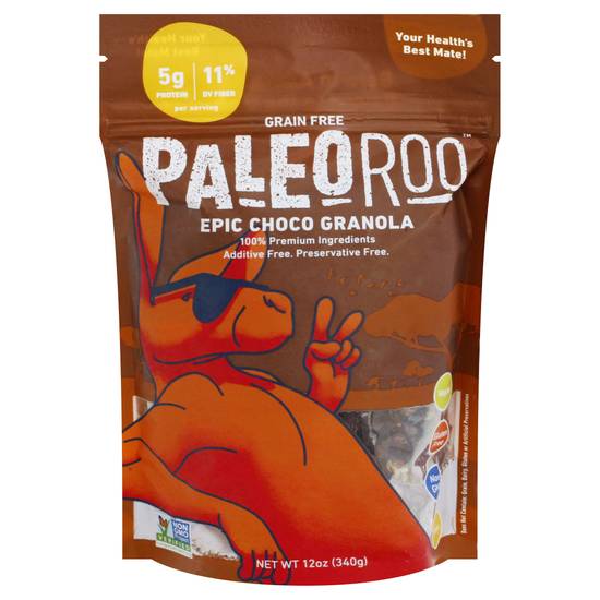 Paleoroo Grain Free Epic Choco Granola