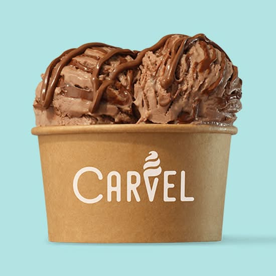 Scooped Ice Cream Made with Nutella®