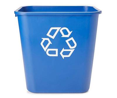 Rubbermaid Recycling 7 Gallon Wastebasket (blue )