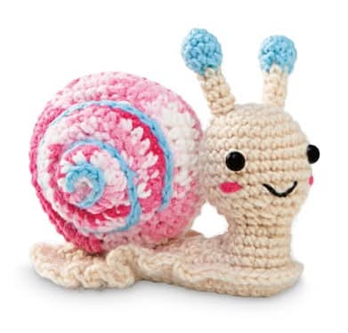 Loops & Threads Snail Crochet Kit