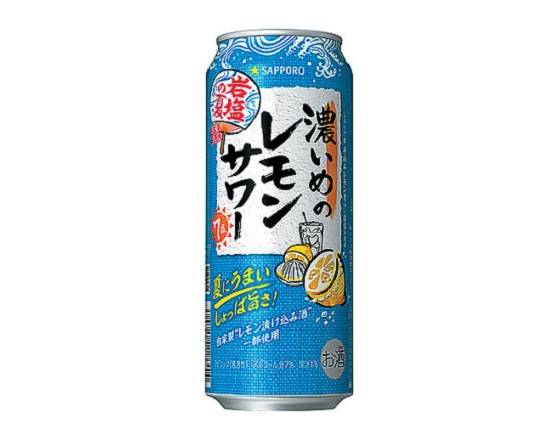 【アルコール】SP濃いめのレモンサワー岩塩の夏500ml