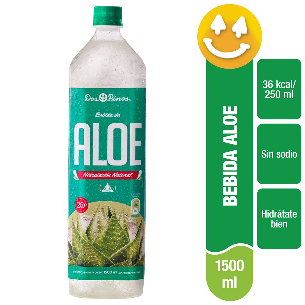 Dos Pinos Bebida Aloe Botella 1500 Ml