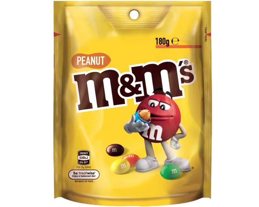 M&Ms Peanut 180g