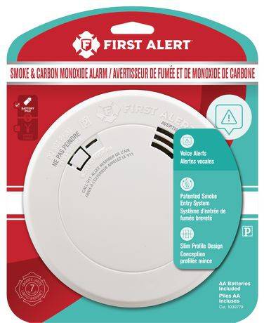 First Alert Smoke and Carbon Monoxide Detector (1 unit)