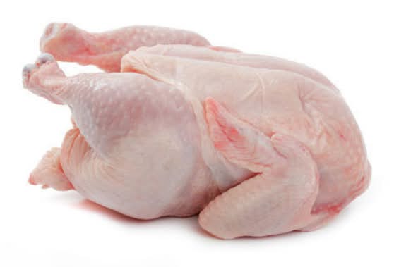 Chicken Whole With Skin AS IS (Avg- 3.5 - 4lbs. Each)- No cutting