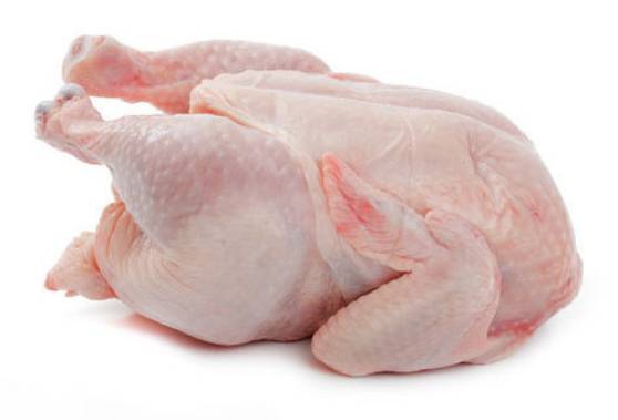 Chicken Whole With Skin AS IS (Avg- 3.5 - 4lbs. Each)- No cutting