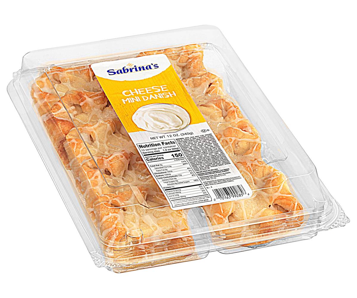 Sabrina's Cheese Mini Danish (12 oz)