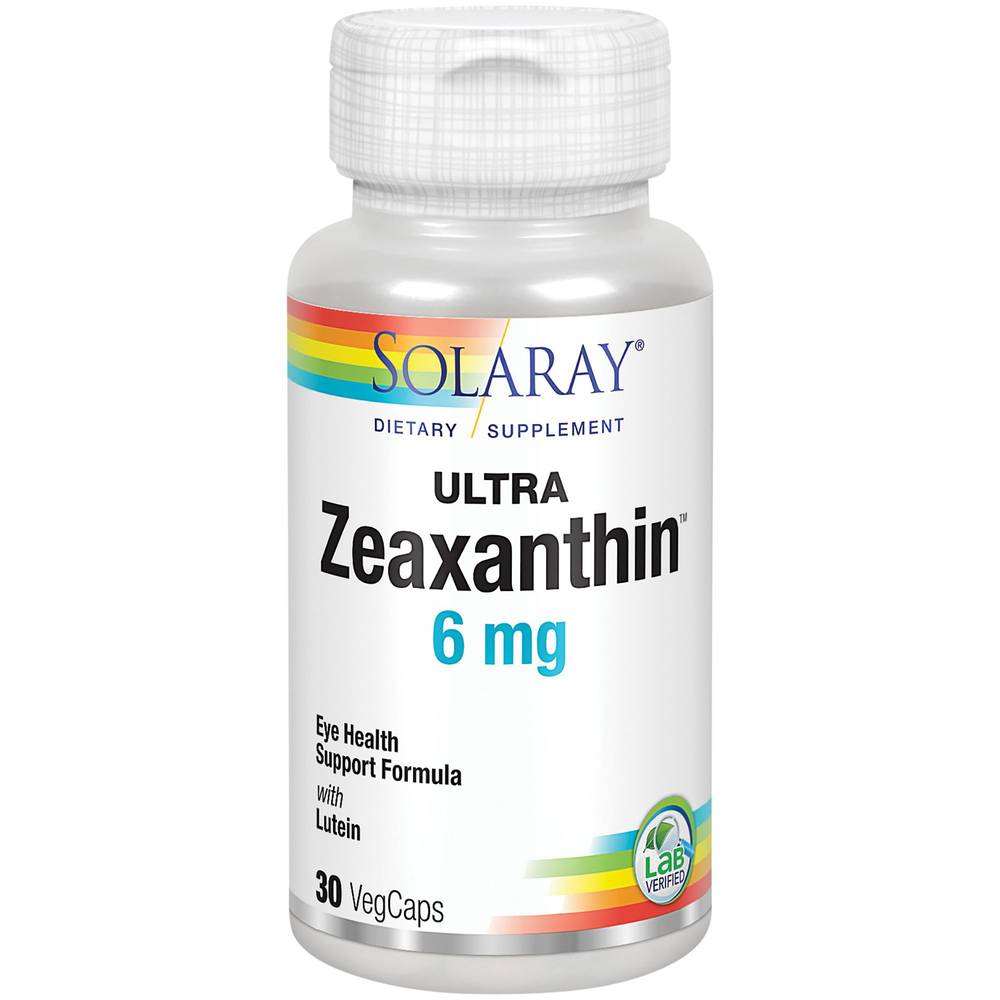 Ultra Zeaxanthin - Eye Health Formula - 6 Mg (30 Capsules)