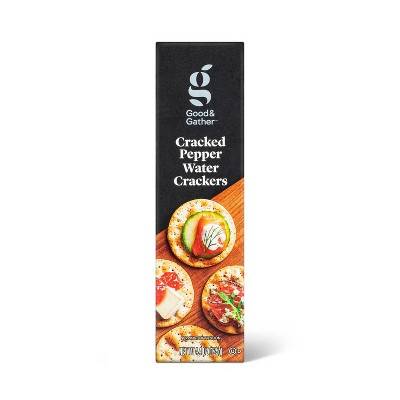 Good & Gather Pepper Water Crackers (4.4 oz)