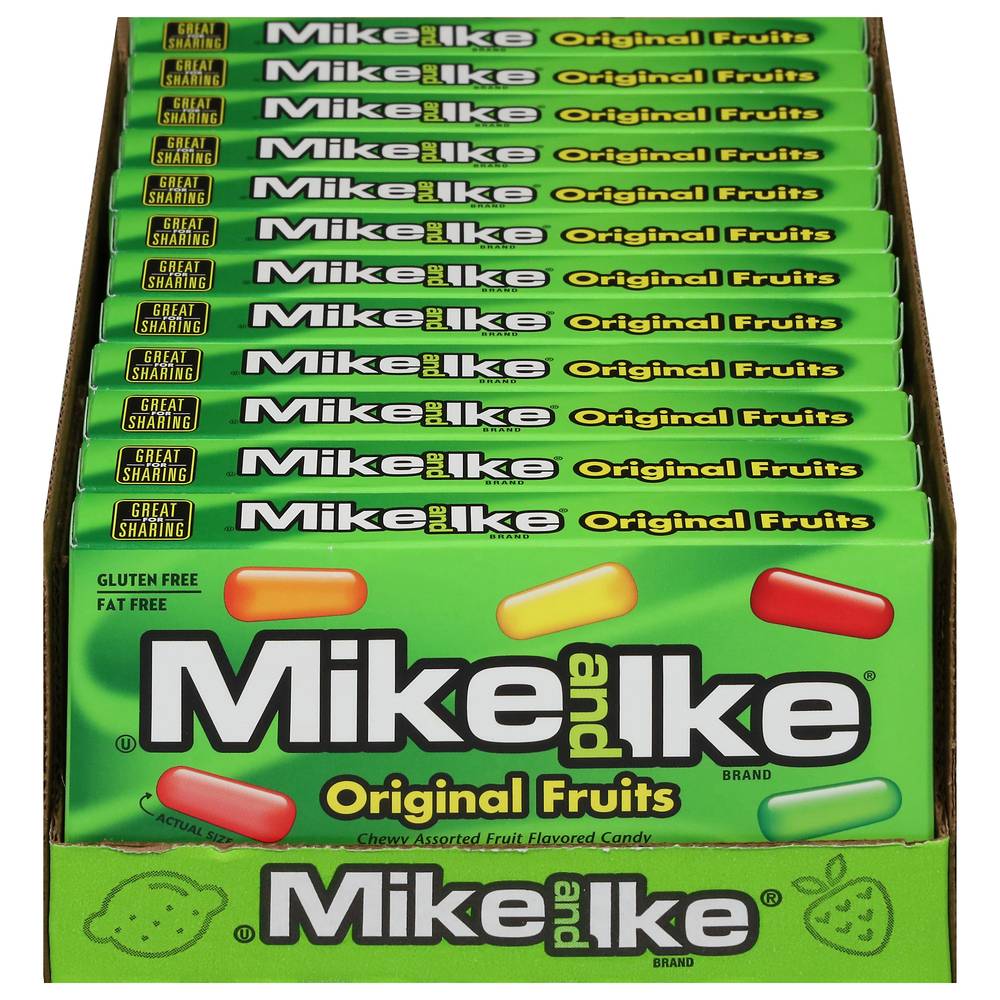 Mike and Ike Chewy Candies, Assorted (5 oz)