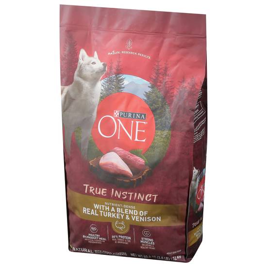 Purina One True Instinct Adult With a Blend Of Real Turkey & Venison Dog Food