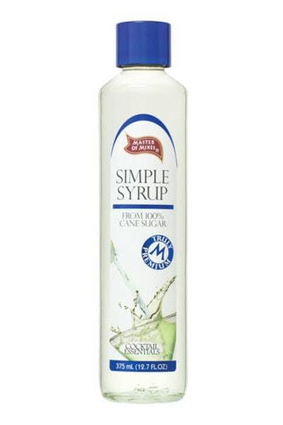 Master of Mixes Simple Syrup - 375ml Bottle