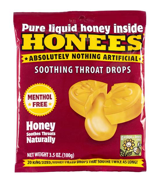 Honees Honey Soothing Throat Drop - 3.5 oz